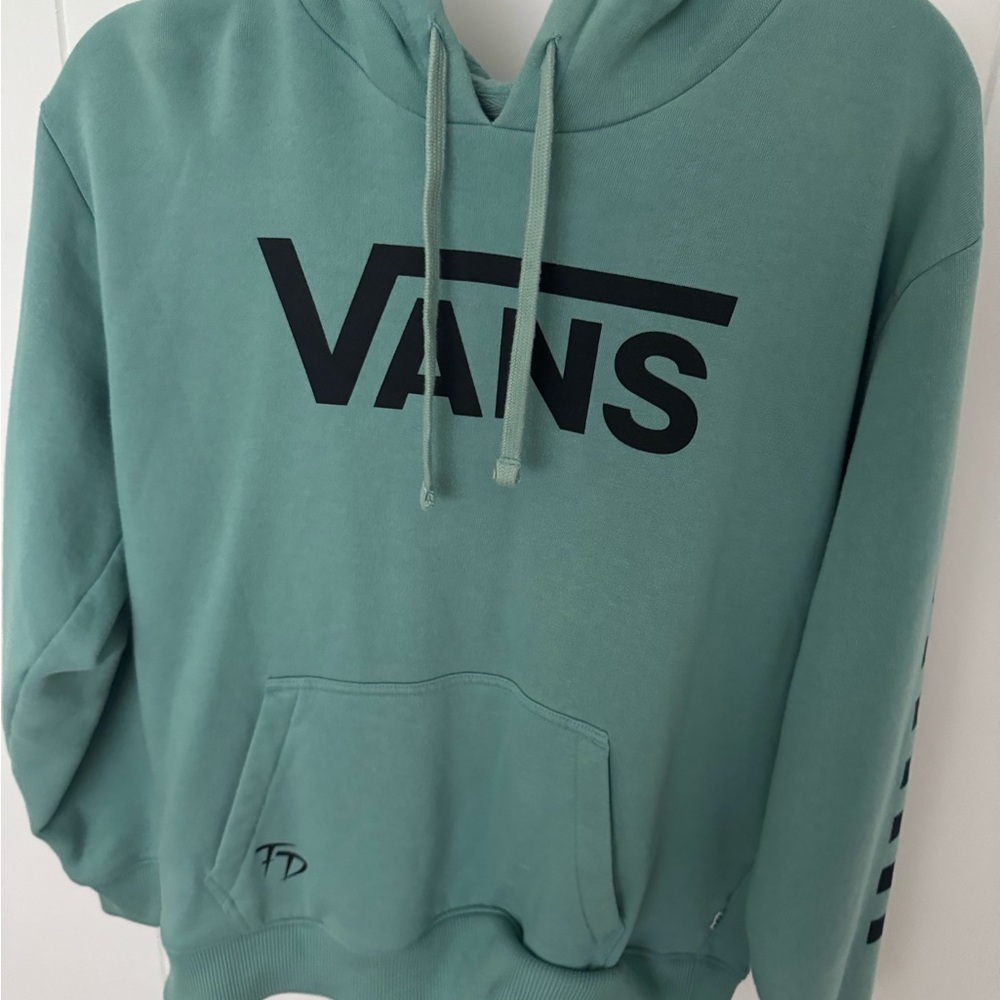 Vans Men's Green Hoodie